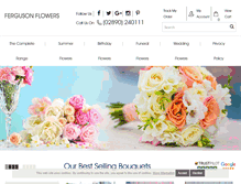 Tablet Screenshot of fergusonflowers.co.uk